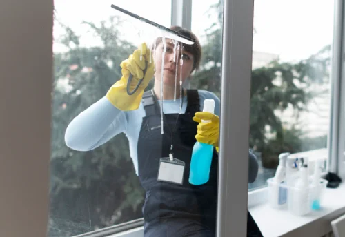 Nettoyage de vitres intérieures et extérieures à Escondeaux